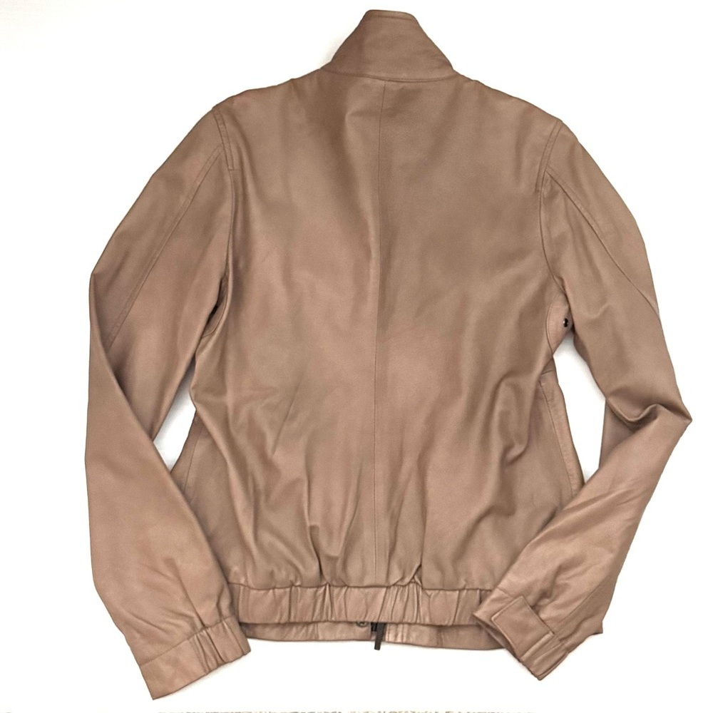 VINCE Genuine Leather Jacket Size XS - Picture 2 of 6